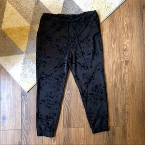 Elwood Burnout Velvet Joggers Urban Outfitters